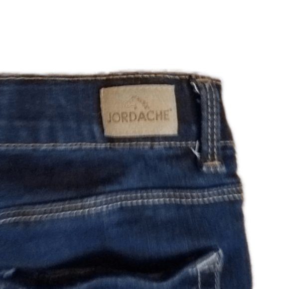 Girls Jordache Blue Denim Super Skinny Jeans Size 18 26" Waist - Picture 5 of 5